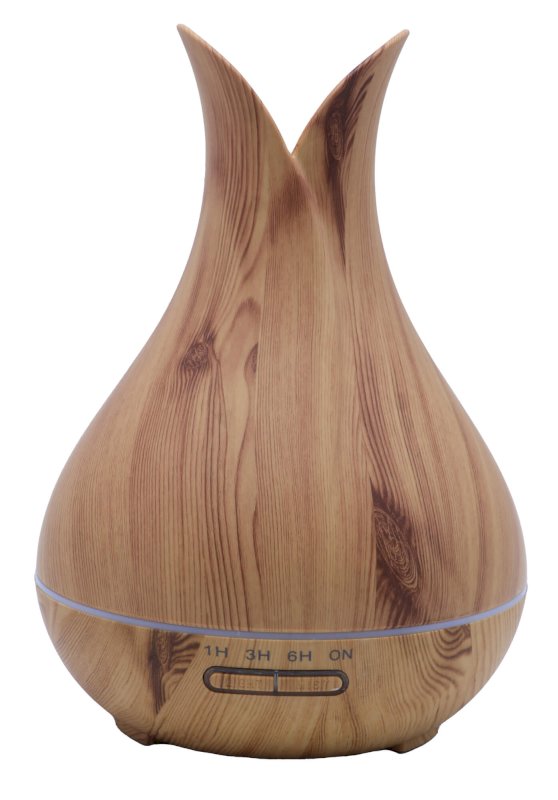 Diffuseur d’Huiles Essentielles – Vase Bois XL 400 mL