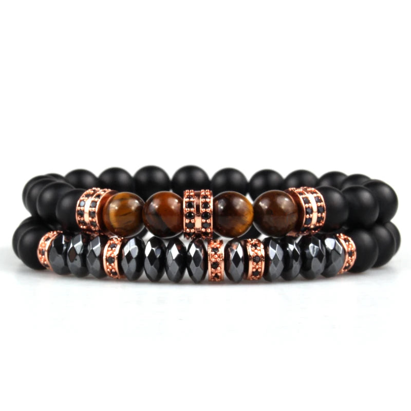 Bracelet Homme Pierre Œil de Tigre