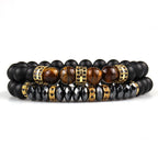 Bracelet Homme Pierre Œil de Tigre