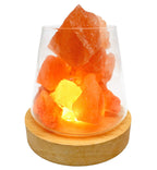 Lampe Diffuseur Sel de l’Himalaya 10 cm – Une atmosphère zen et naturelle chez vous