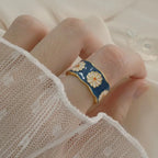 Bague Bohème Vintage Fleur Marguerite