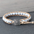 Bracelet hippie Vintage Artisanal – Perles de Yoga & Pierre Naturelle