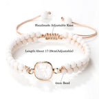 Bracelet hippie Howlite