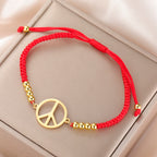 Bracelet / Chevillère Dawapara – Peace and Love