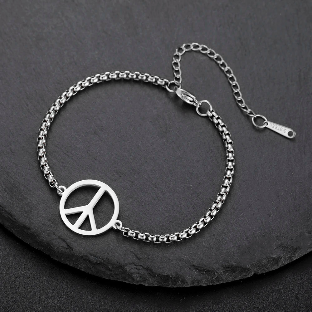 Bracelet / Chevillère Dawapara – Peace and Love