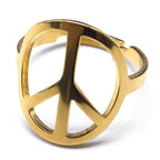 Bague Peace & Love, Symbole de Paix