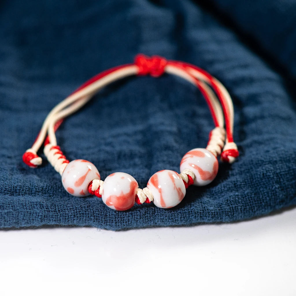 Bracelet Céramique Coloré Vintage