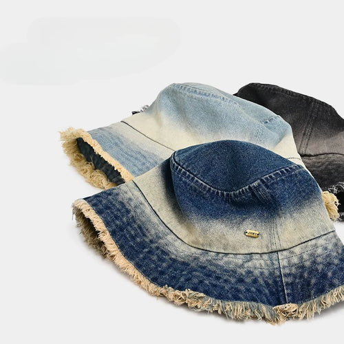 Bob en Jean Délavé – Style Rétro Unisexe