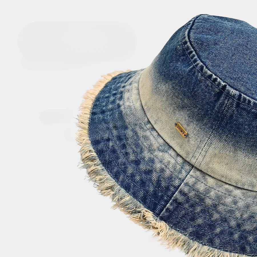 Bob en Jean Délavé – Style Rétro Unisexe