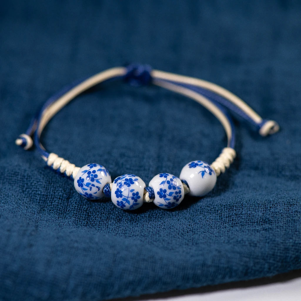 Bracelet Céramique Coloré Vintage