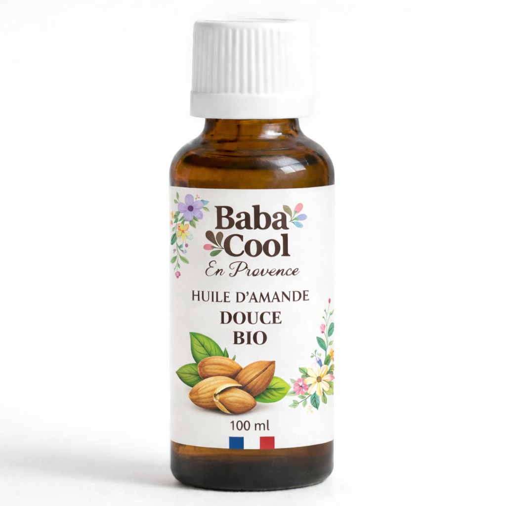Huile d’Amande Douce Bio – Première pression à froid