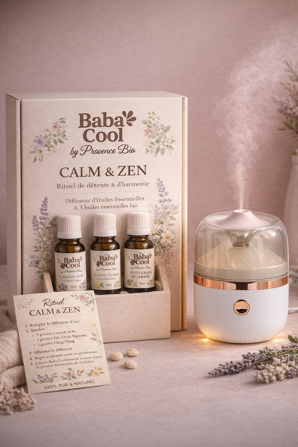 Coffret SENTEURS ZEN + Diffuseur